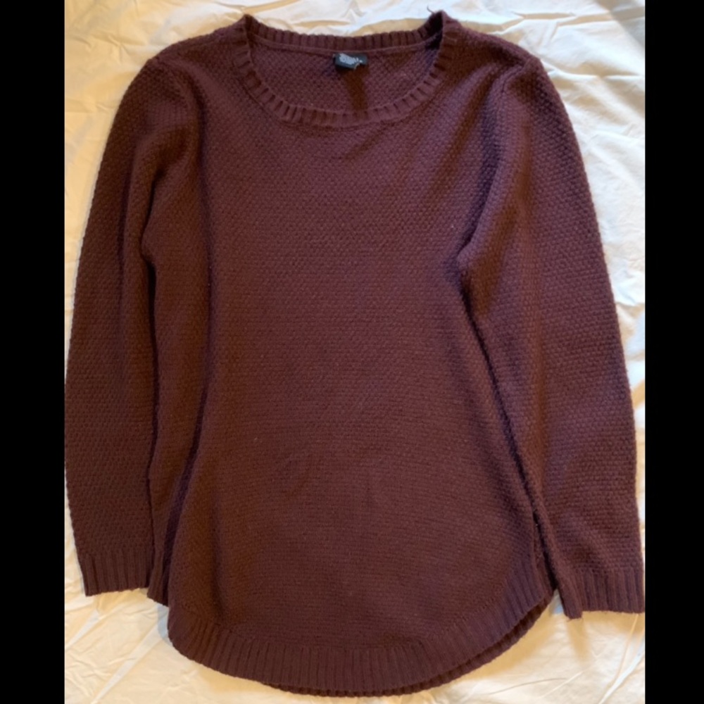 Purple sweater